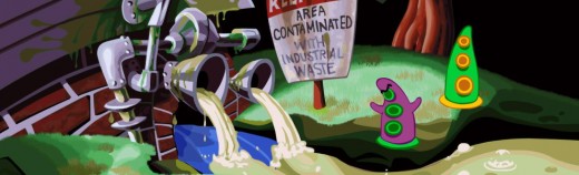 Day of the Tentacle Remastered Industrial Wastes